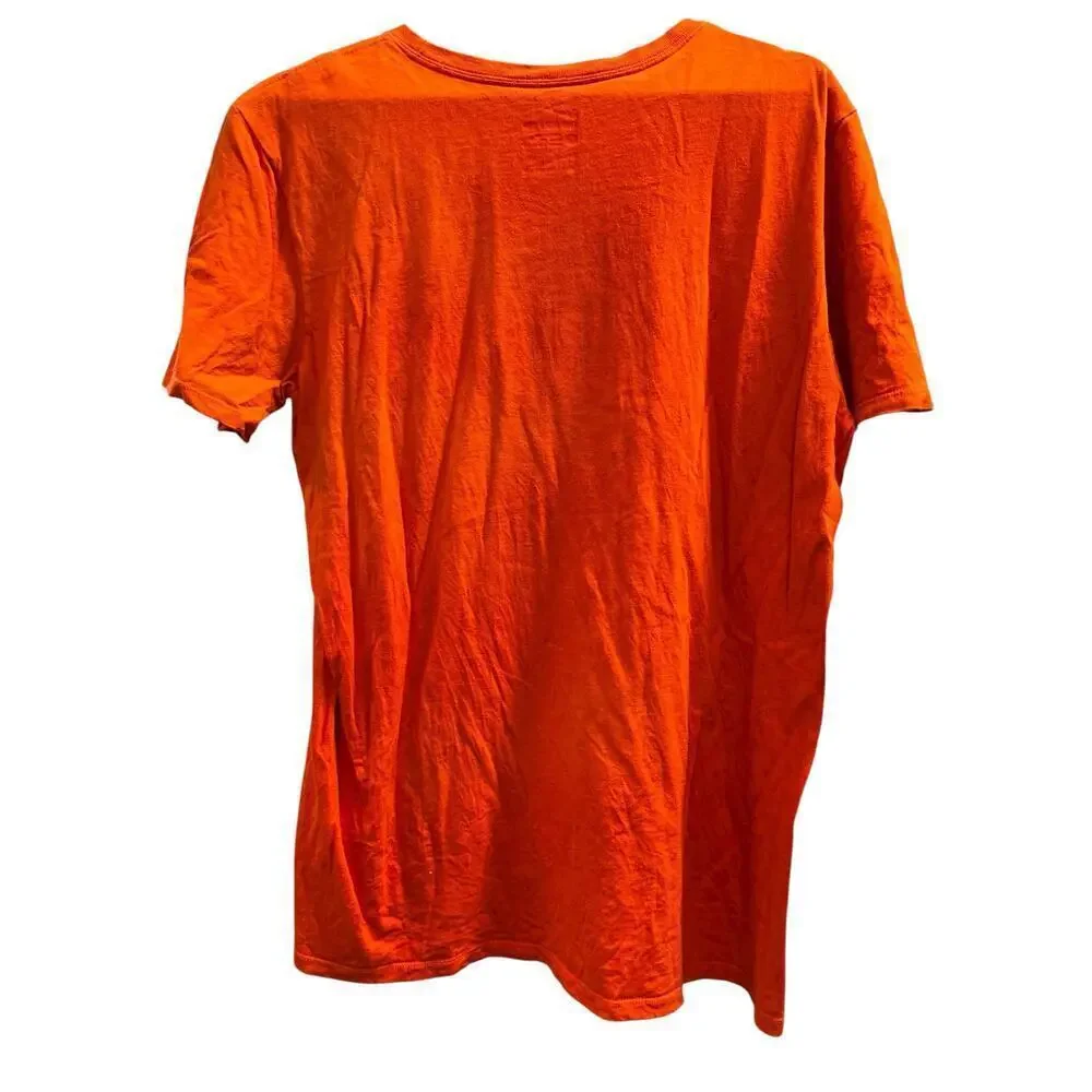 NIKE Clemson Tigers 2016 women’s Iren Orange Short sleeve football tee sz L